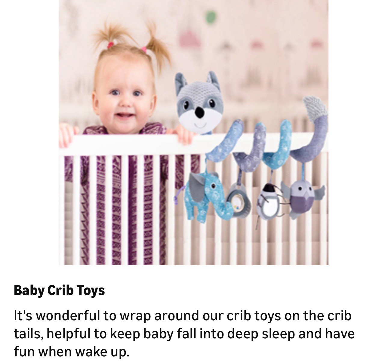 Spiral Car Seat & Stroller Bed Baby Activity Toy by BATOHO -Sold Out Everywhere-