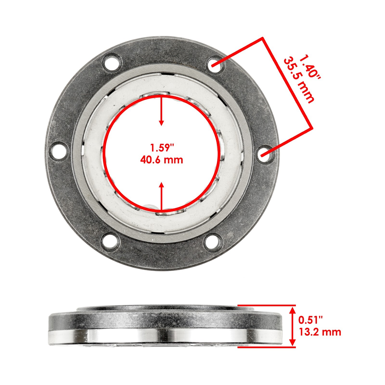 for Yamaha WR250F WR 250F 2003 Starter Clutch One Way Bearing Sprag and Gasket