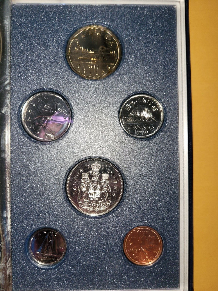 1990 CANADA SPECIMEN 6-COIN SET