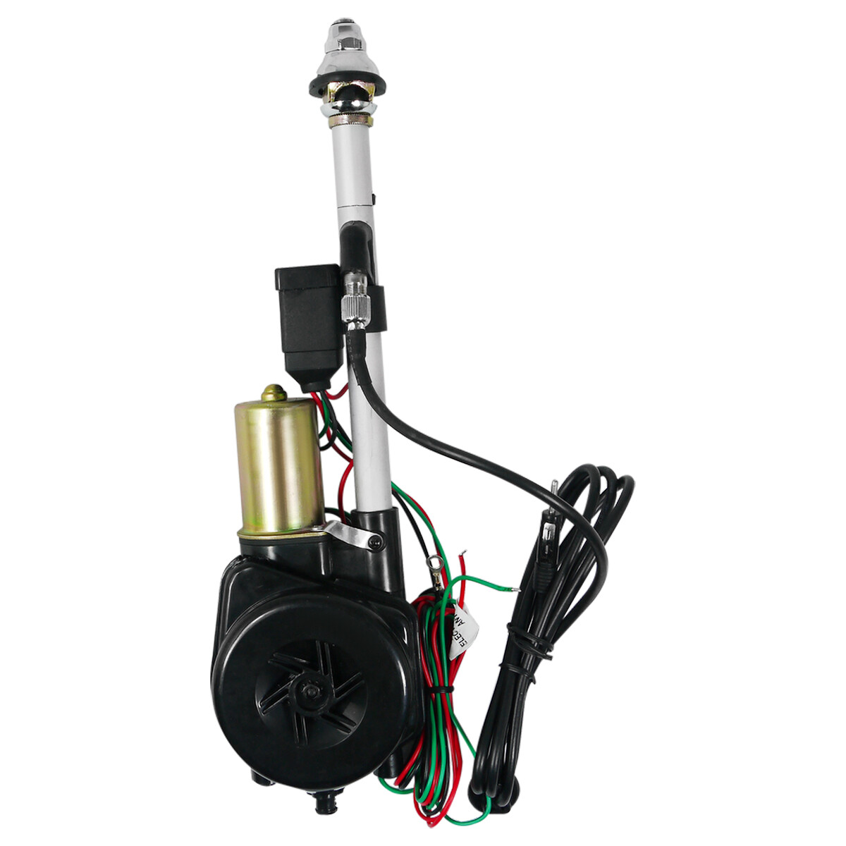 Electric Power Antenna Am Fm Radio Mast Replacement 12V For Car Vehicle