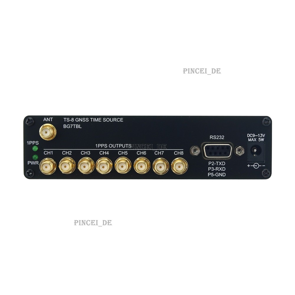 TS-8 BG7TBL Time Source Clock Source 8-Channel Square Wave 0 - 3.3V 1PPS Output