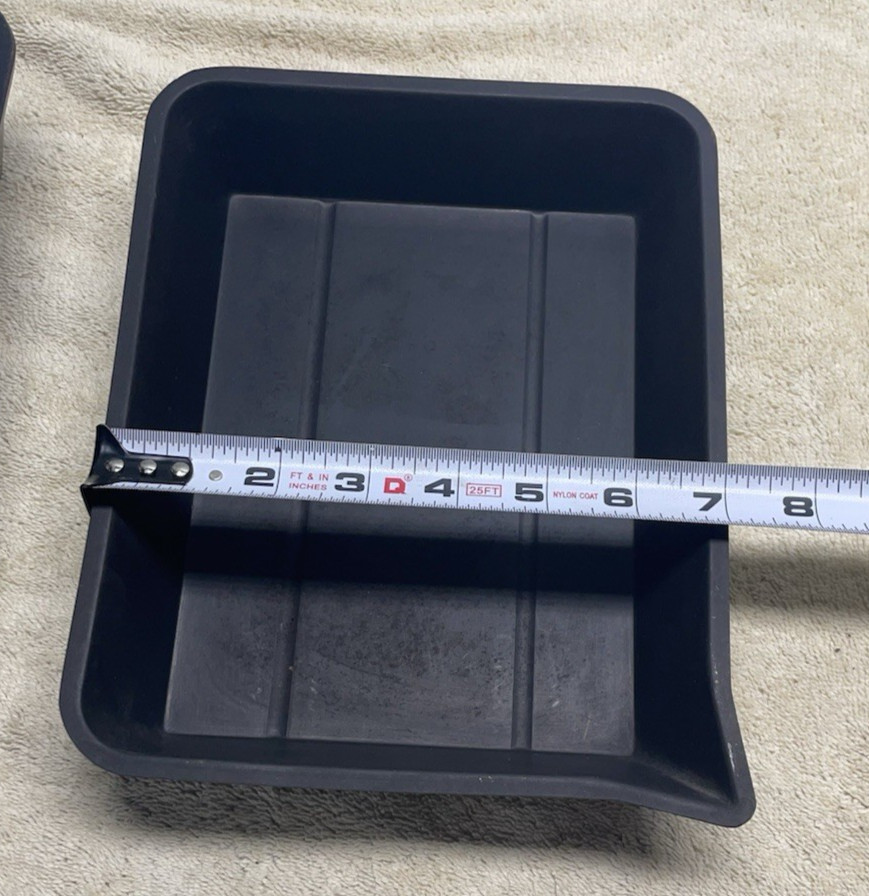 Vintage Ace Hard Rubber Developing Trays