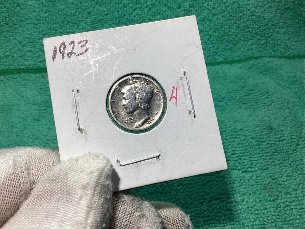 1923 MERCURY HEAD DIME