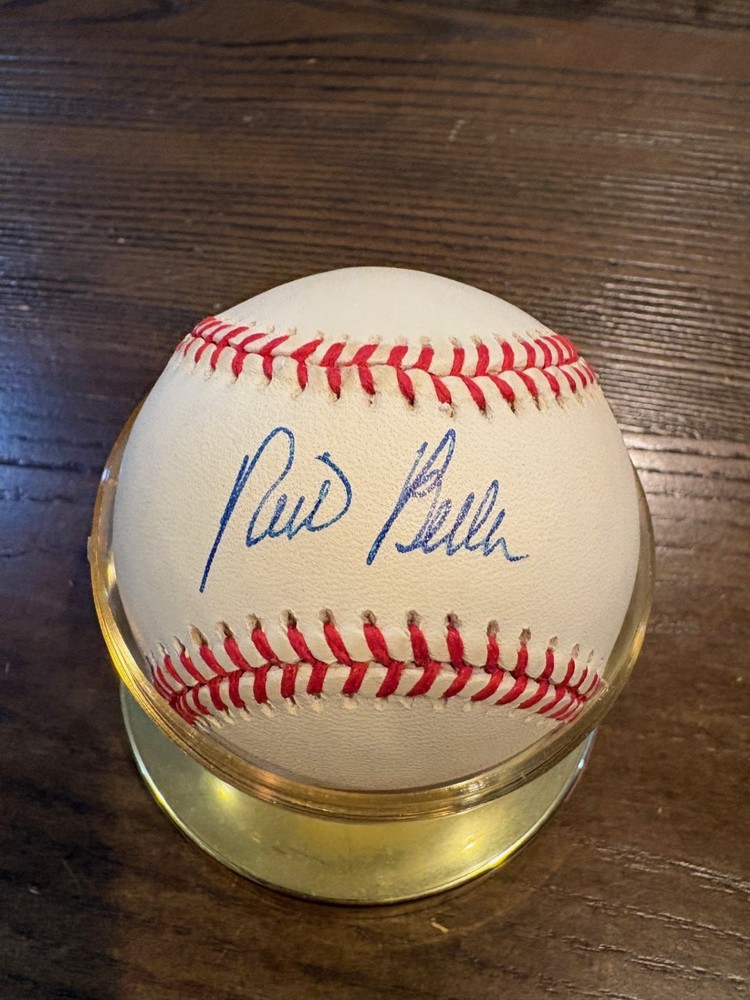 RICH    BECKER      MLB       SIGNED     BASEBALL