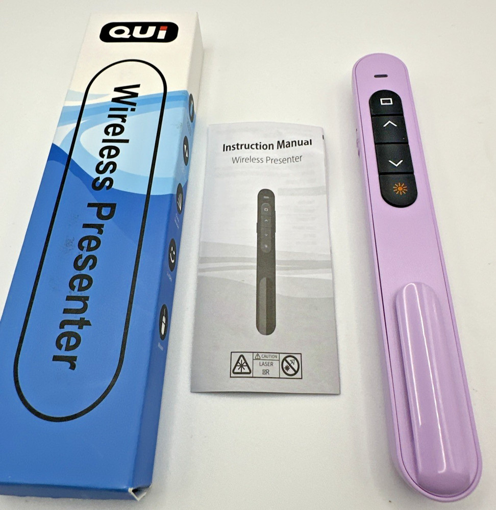 QUI RF 2.4GHz Wireless Presenter Remote Presentation