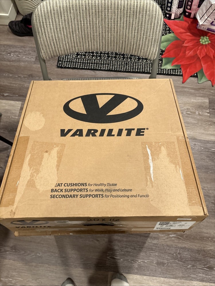 Premium ￼20 x 16 Evolution,￼wheelchair cushion Black