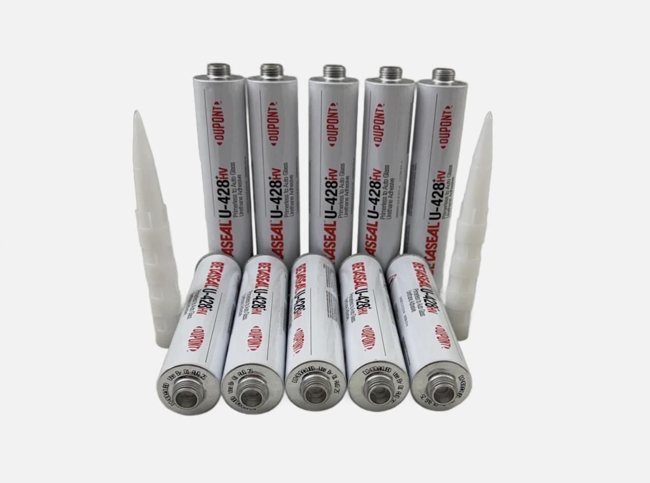 DOW U-428HV Auto Glass Windshield Urethane Primerless Adhesive Glue Sealant X 10