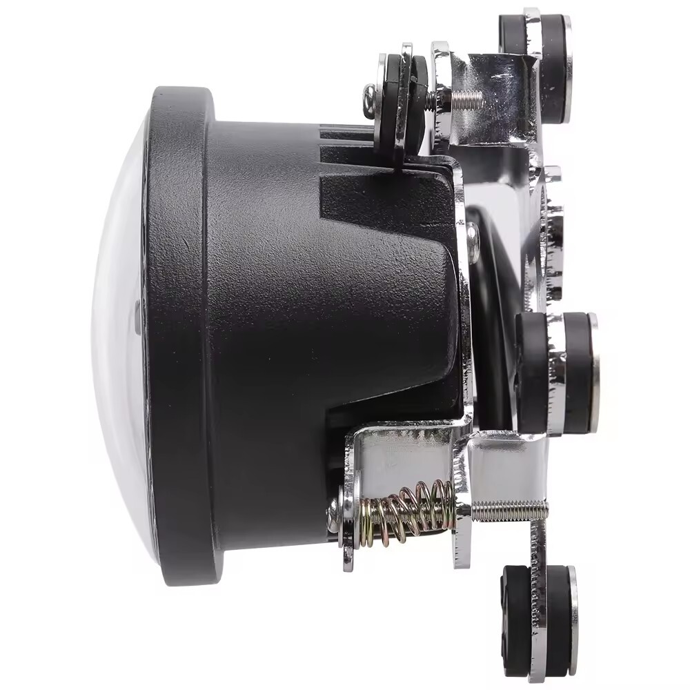 Chrome LED Driving Fog Light DRL Halo Ring For Honda Goldwing GL 1800 2002-2010