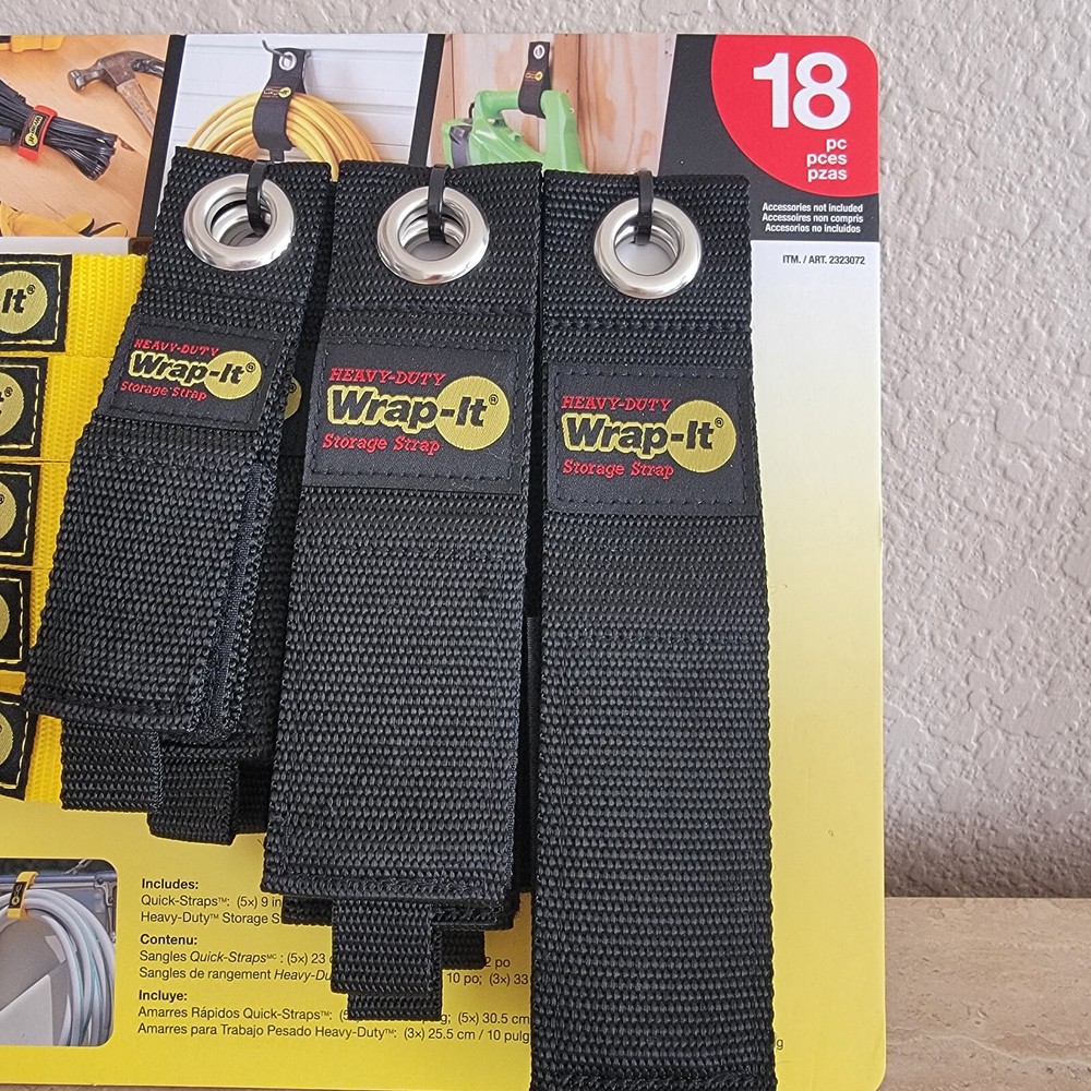 Wrap-It Storage Straps 18-piece Set