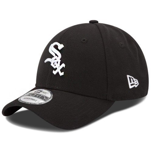 New Era Chicago white Sox 940 Adjustable Hat MLB Black League Basic Cap