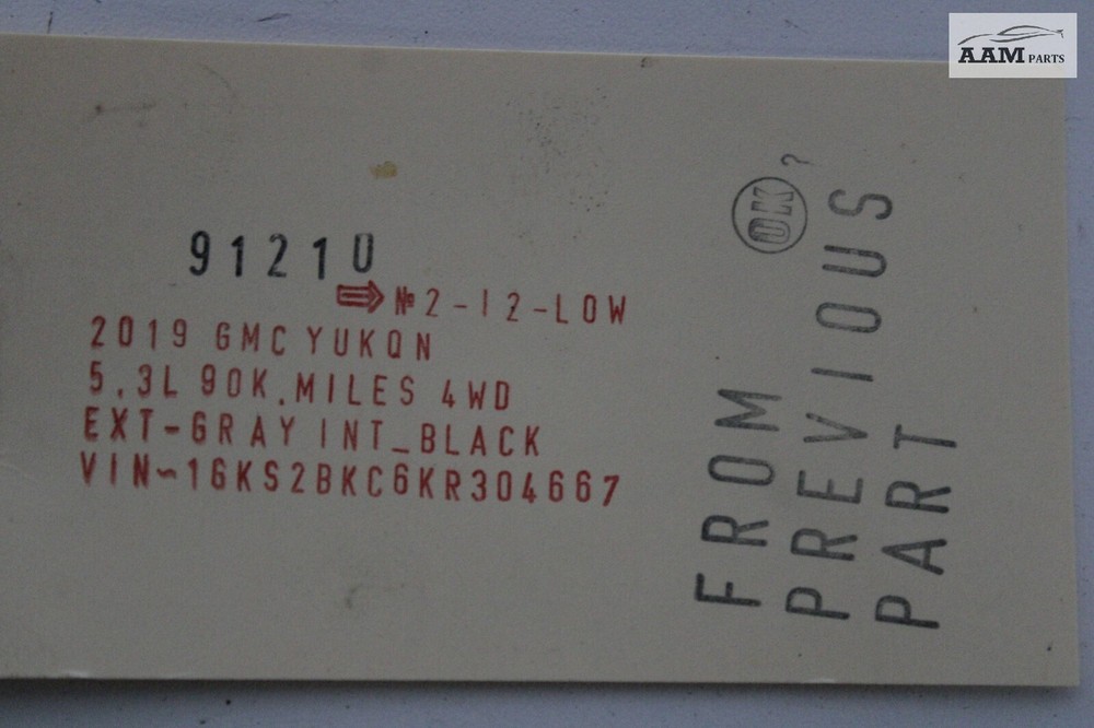 2015-2020 GMC YUKON AMBIENT AIR TEMP TEMPERATURE CONTROL SENSOR OEM