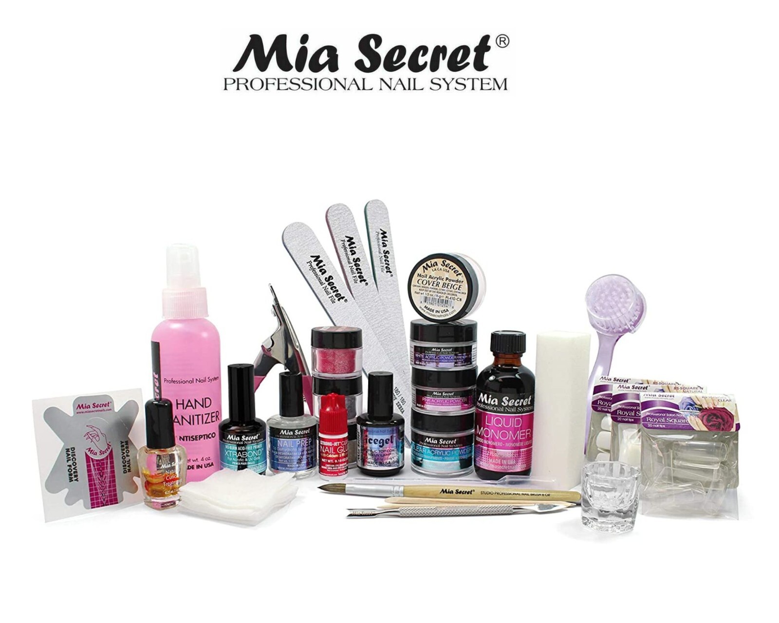 Mia Secret Professional Nail System Professional Acrylic Nail Kit
