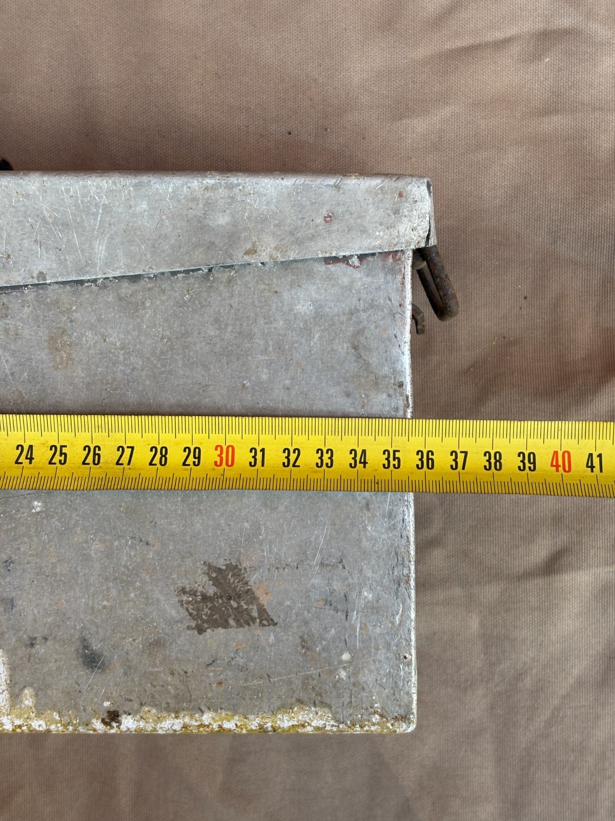 German MG machine gun ammo box. Wehrmacht 1939-1945, WWII.