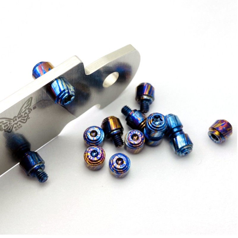 1PCS Push Nails Custom Thumb Stud Screw For Benchmade Bugout 535 Push Knife