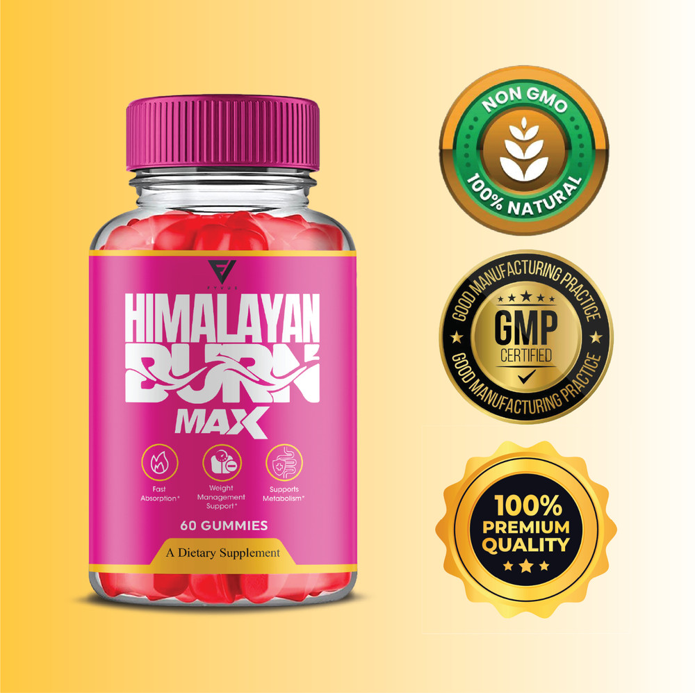 Himalayan Burn Max Gummies, HimalayanBurn Advanced Gummy (60 Gummies)