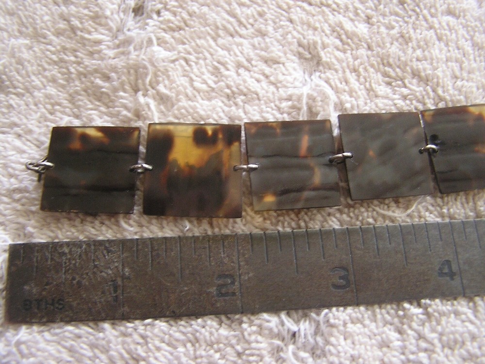 Antique Panel Bracelet with Overlay