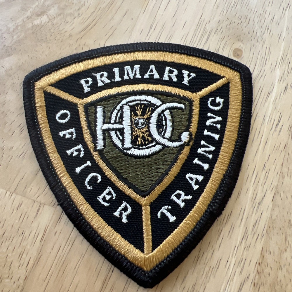 Harley Owners Group (H.O.G.) Primary Officer Training patch