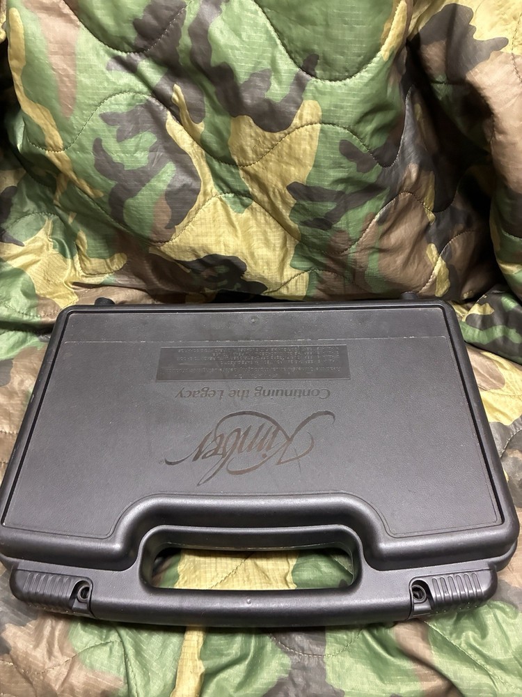 Kimber 1911 Factory Padded Lockable Hard Case OEM