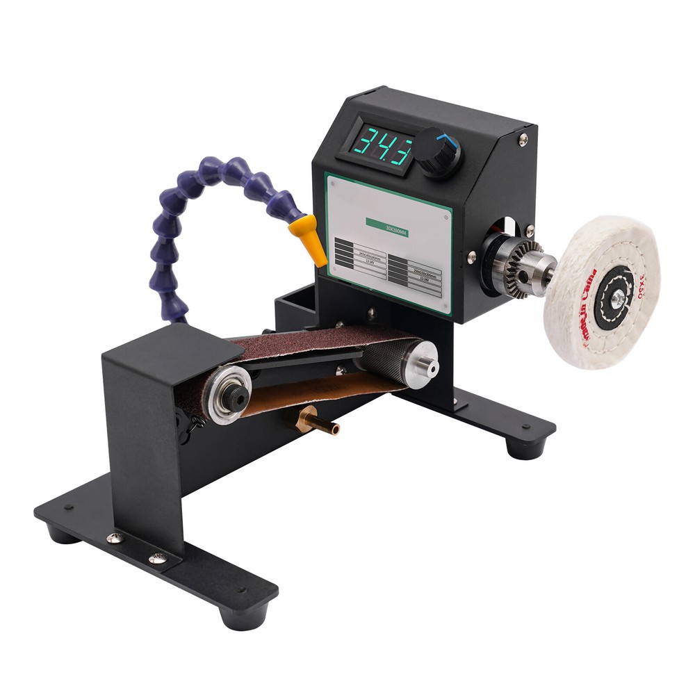 Desktop Mini Belt Sander Grinder Blade Sharpener Tool Table DIY Polishing Sander