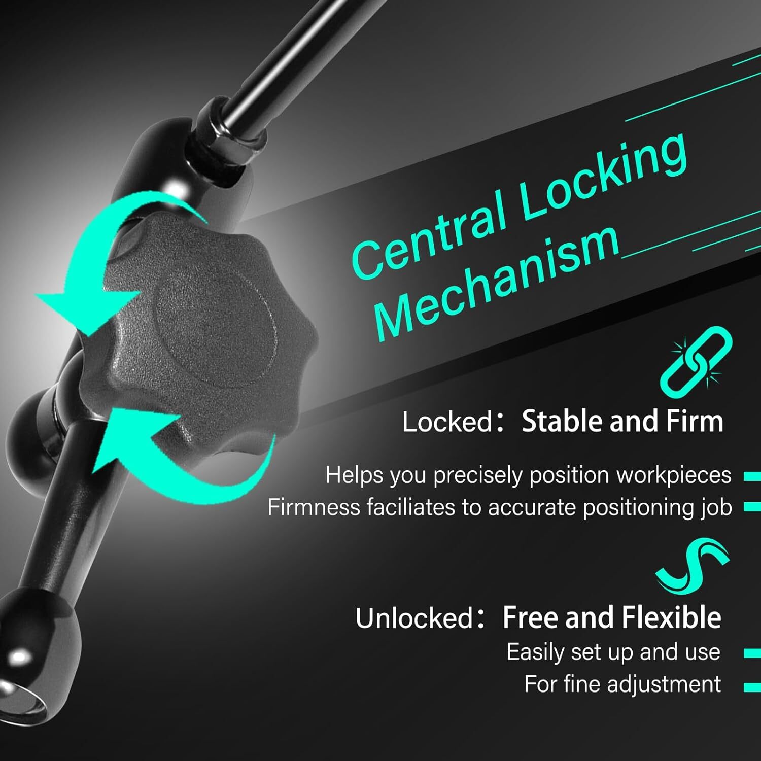 NF1022 Holder Centering Indicator Holders Relace for NOGA Fine Adjustment