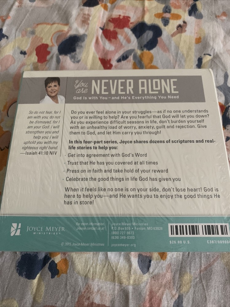 JOYCE MEYER MINISTRIES: You Are Never Alone