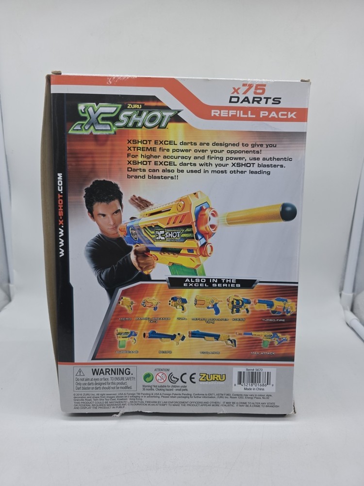Zuru X Shot x75 Darts Refill Pack