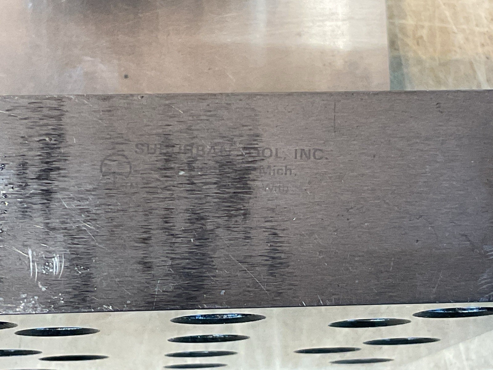 Suburban Tool AP-446-S2 Precision Sine Set Angle Plate 4"x4"x6" Machinist Tool