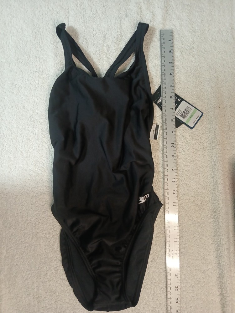 Women's ProLT Super Proback Solid One Piece Black Size 8/34. A05