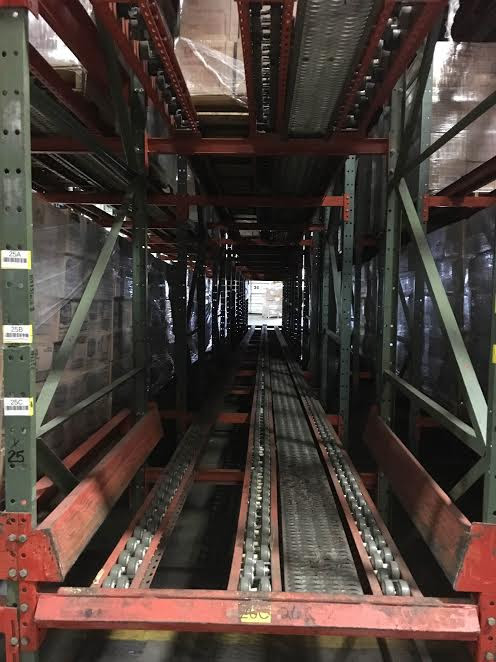 Pallet Flow Pallet Racking 10 Deep X 4