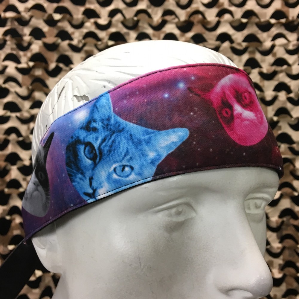 NEW HK Army Headband - Space Cats
