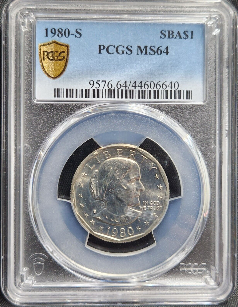 1980-S Susan B Anthony Dollar MS 64 PCGS #669