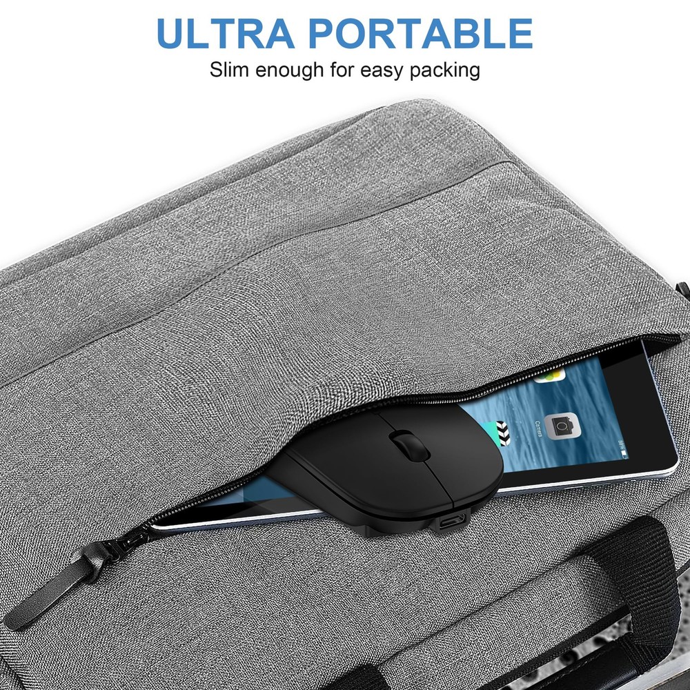 Bluetooth Wireless for MacBook Mac iPad Laptop Computer Pad Optical Rechargea...