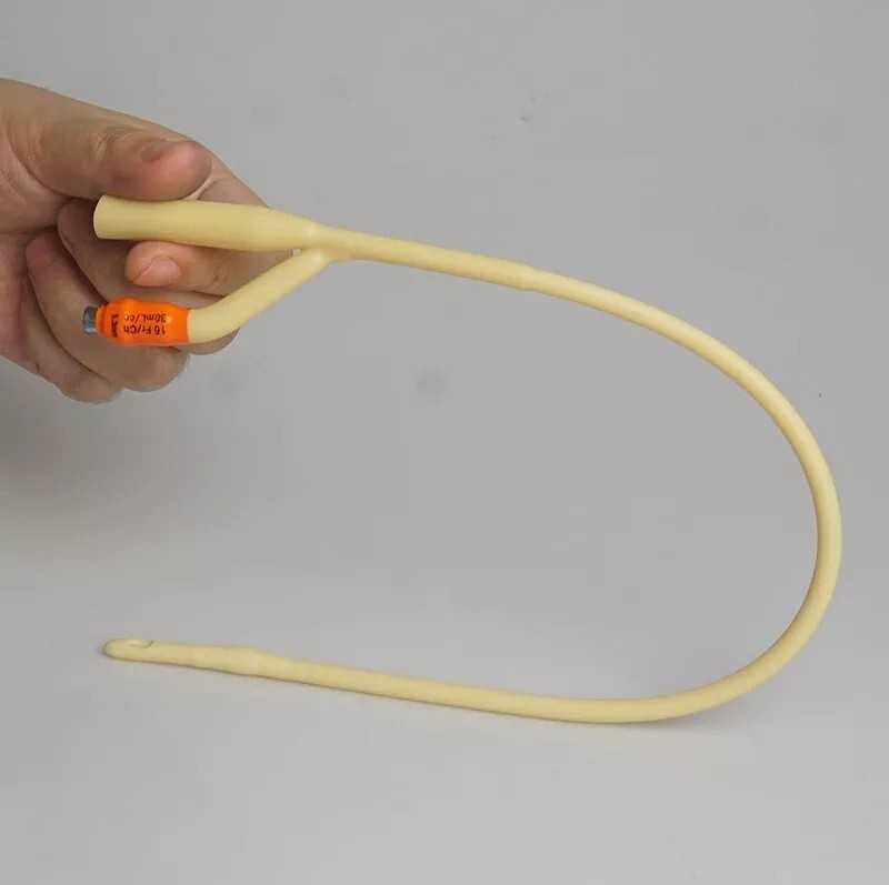 2-Way Urethral Foley Catheters, Sterile High quality, Pliable, Silicone- Coated