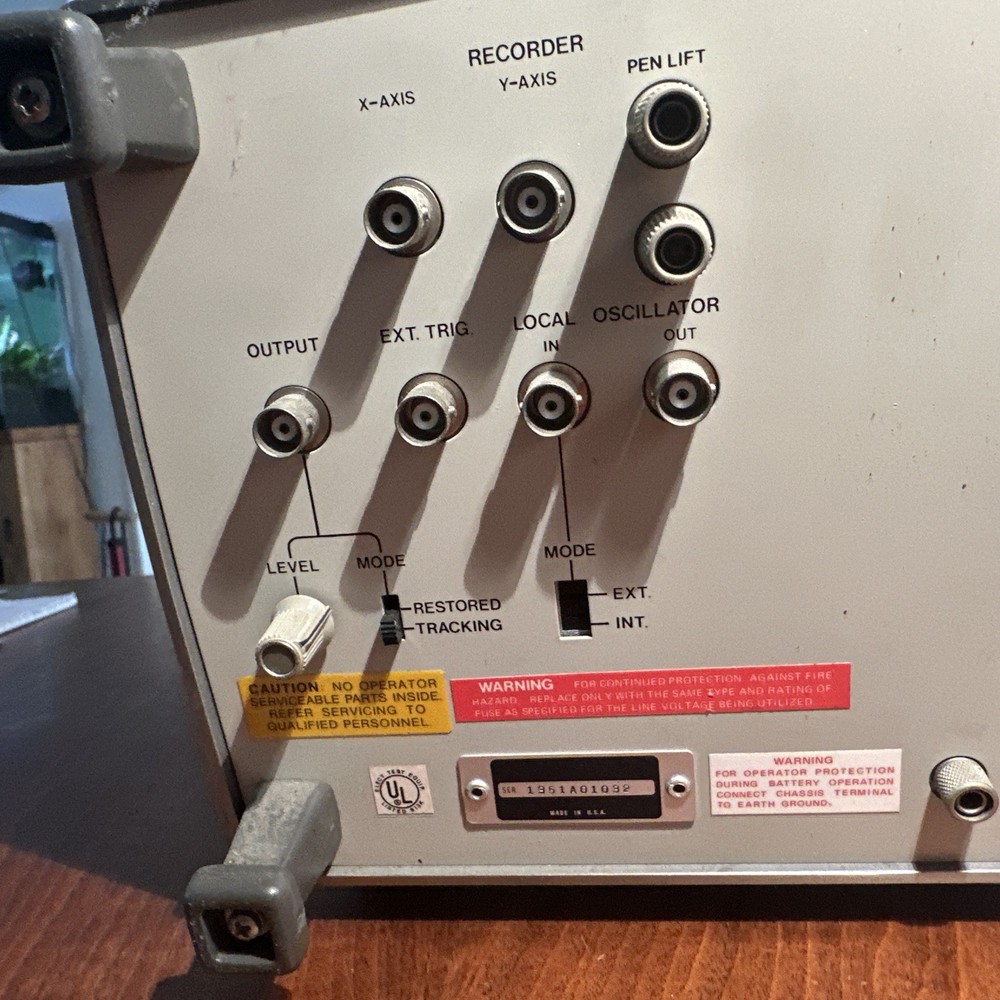 HP 3581A Wave Analyzer