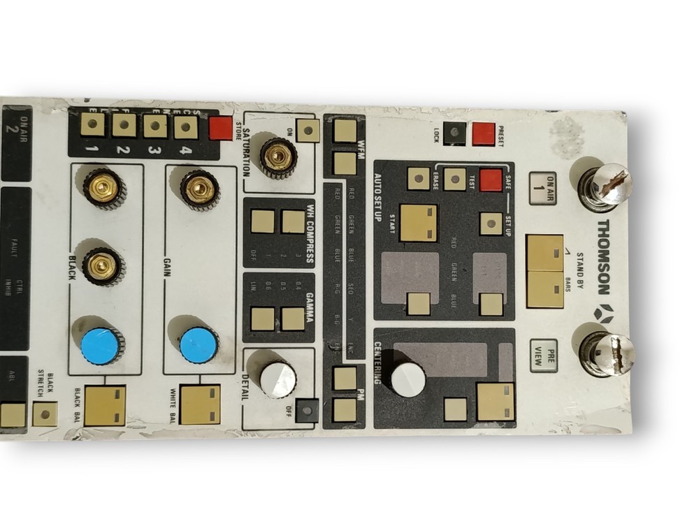 THOMSON BROADCAST B1500511 OPERATIONAL CONTROL PANEL (Untested)