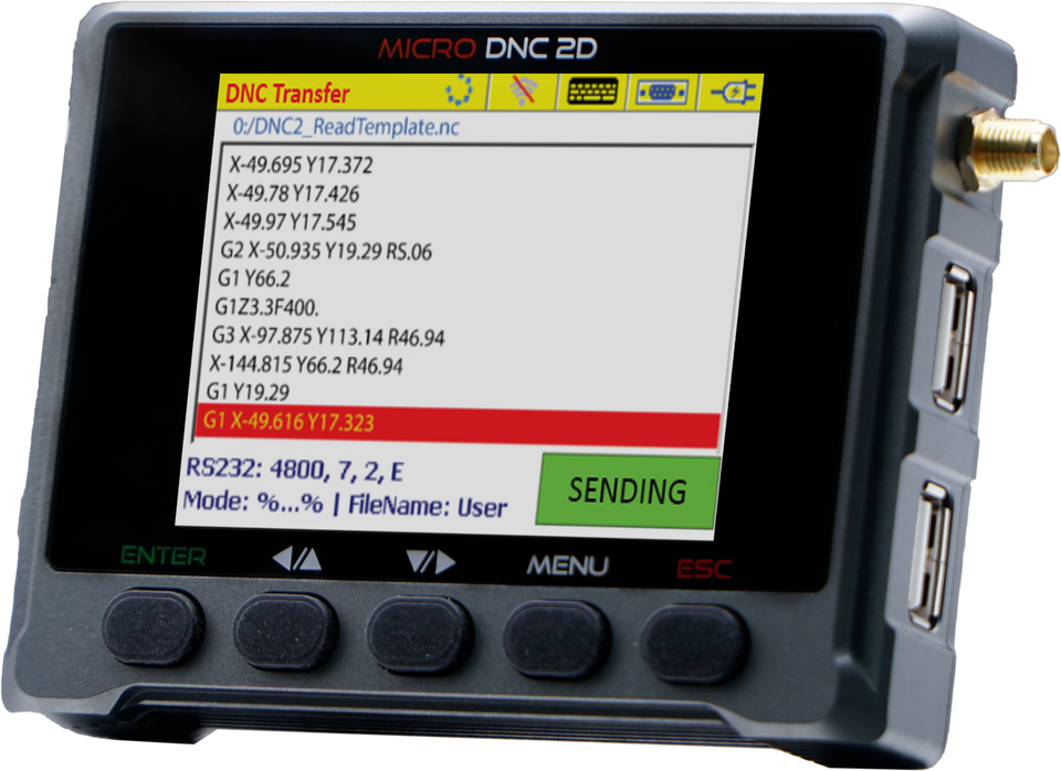 MICRO DNC 2D , USB DNC , DNC BOX , DNC DEVICE , DNC TRANSFER DEVICE , DNC WIFI