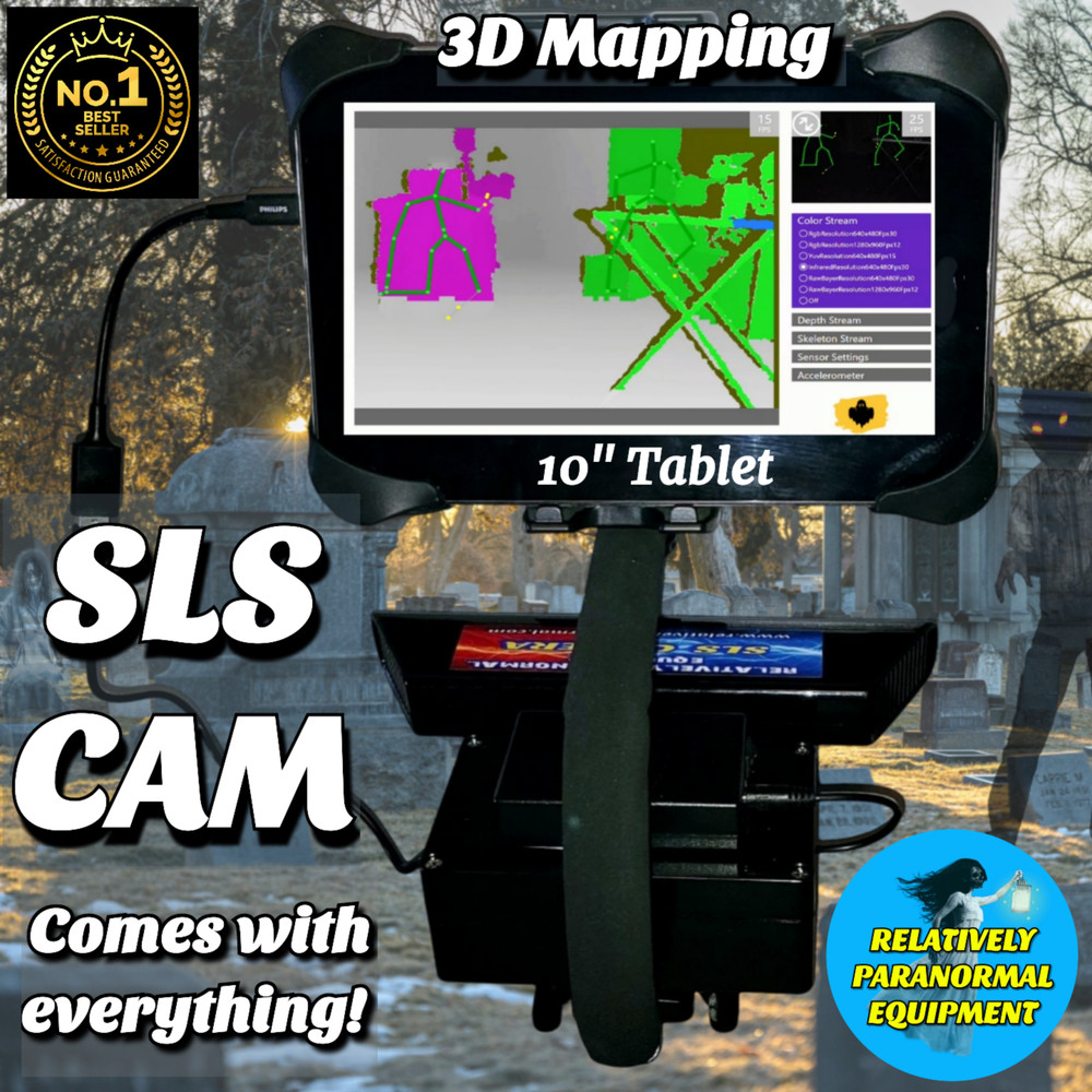 3D Mapping SLS Camera w/Screen/Audio Recorder, Image Correction