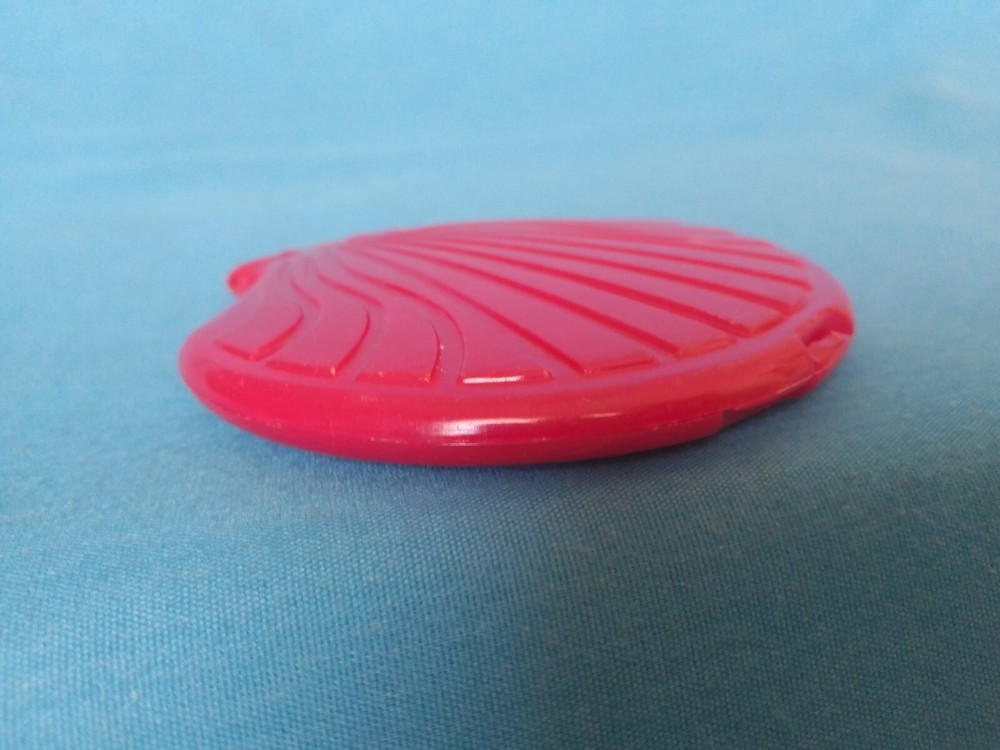 Perfumery. Mirror. Сompact. Plastic. Korea 1980s.