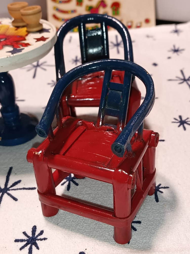 Spider Man Mini Bamboo Table Set