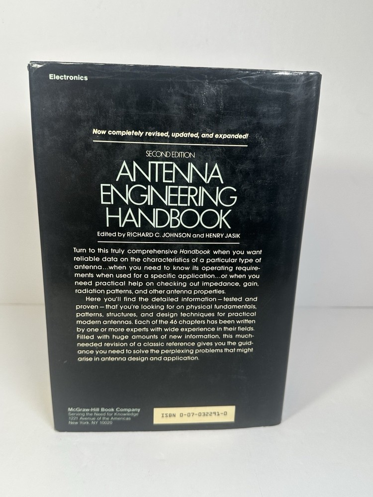 Antenna Engineering Handbook by Richard C. Johnson Second Edition