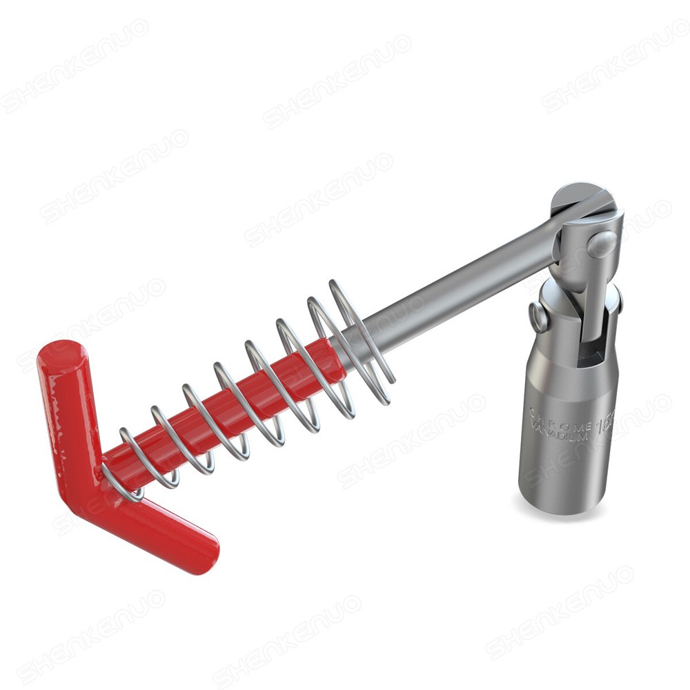 Car Spark Plug Removal Tool T-Bar T-Handle Spanner 16mm Socket Wrench Flexible
