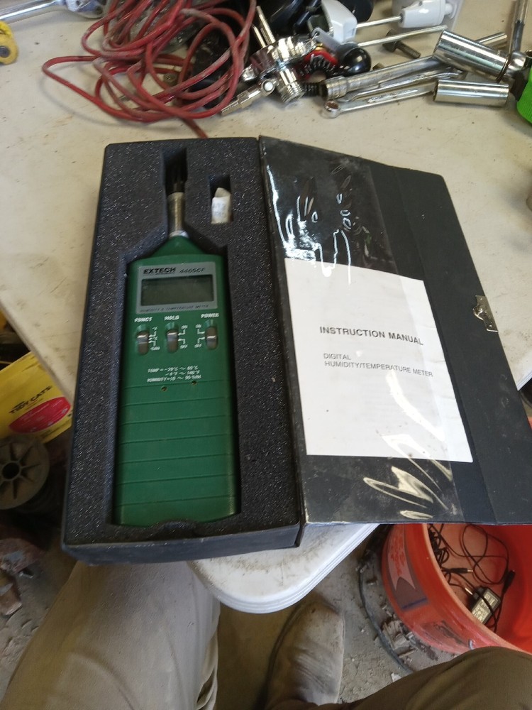 EXTECH 4465CF Digital Humidity & Temperature Meter