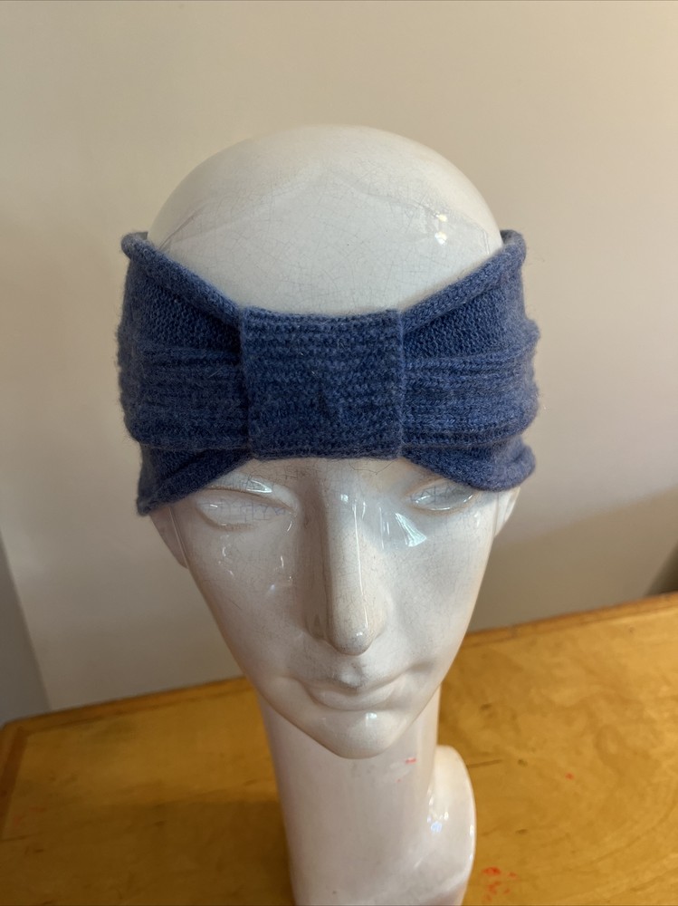 $39 Echo  cashmere blend  headband Blue #59