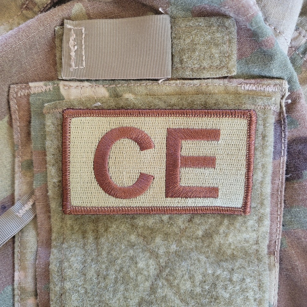 CE Duty Identifier Tab / USAF OCP Air Force Patch