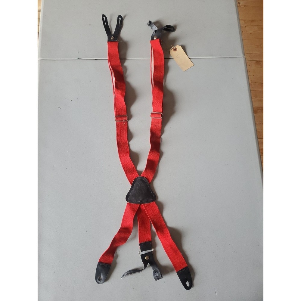 Retired Firefighter fireman suspenders