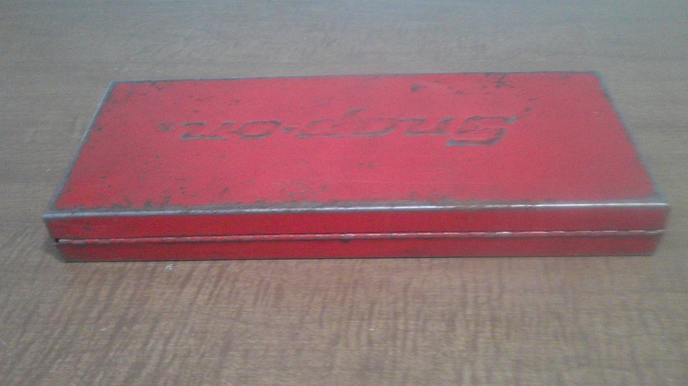 Snap On Tools USA KRA-???- Red Metal Tool Case Box