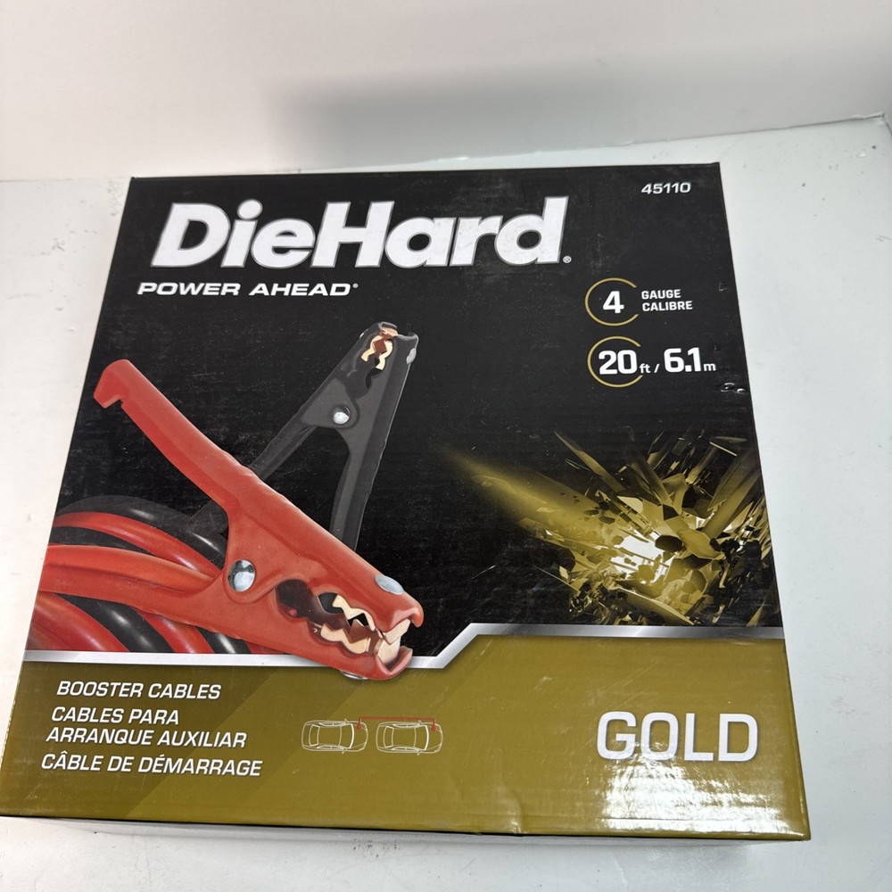 DieHard CABLE, BOOSTER 4 GA 20 FT, DH BOX - 45110