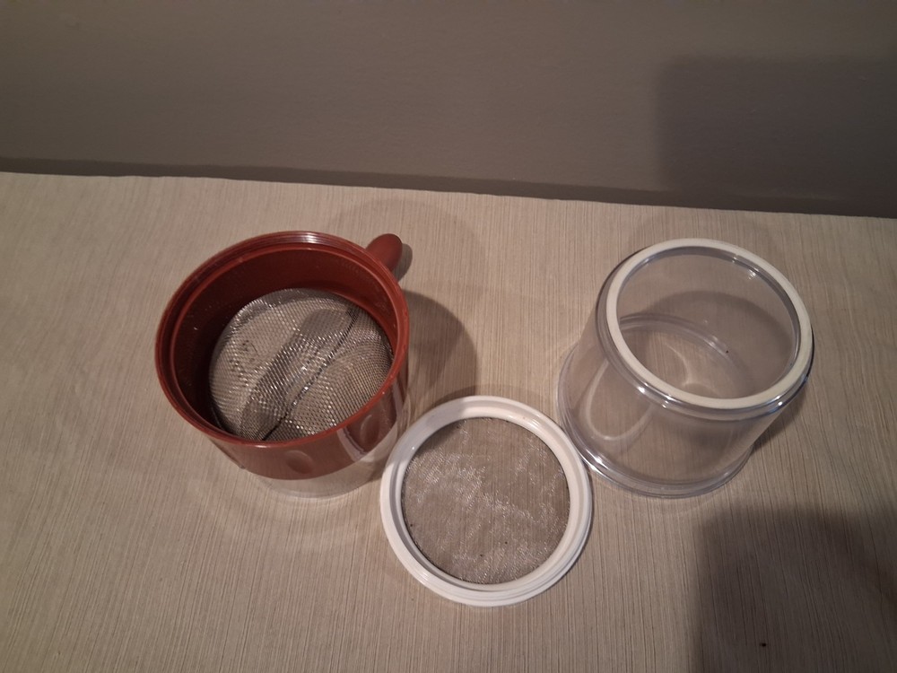 Progressive 3 Cup Measuring Flour Sifter Fine Mesh Screen