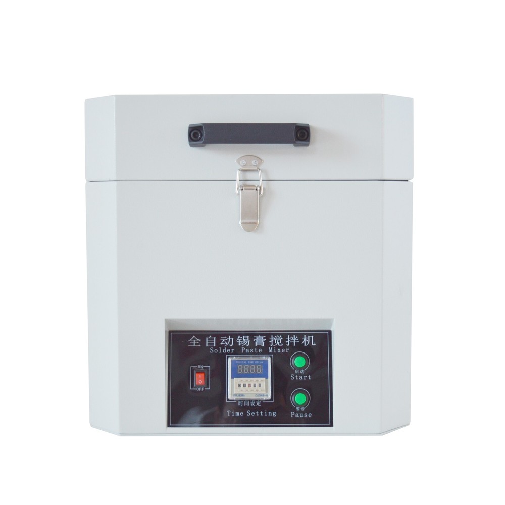 Solder Paste Cream Mixer Automatic Sloder Paste Mixing 500gx2 Cans 1350 RPM 110V