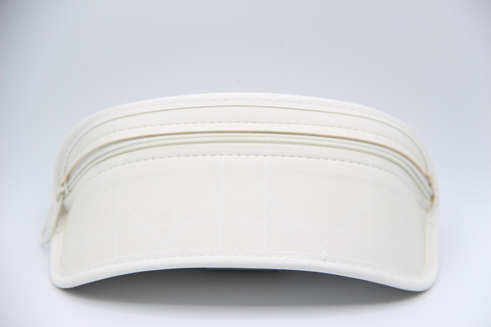 NEW CHRISTIAN DIOR WHITE LARGE ZIPPER AUTHENTIC SUNGLASSES EYEGLASSES CASE ONLY